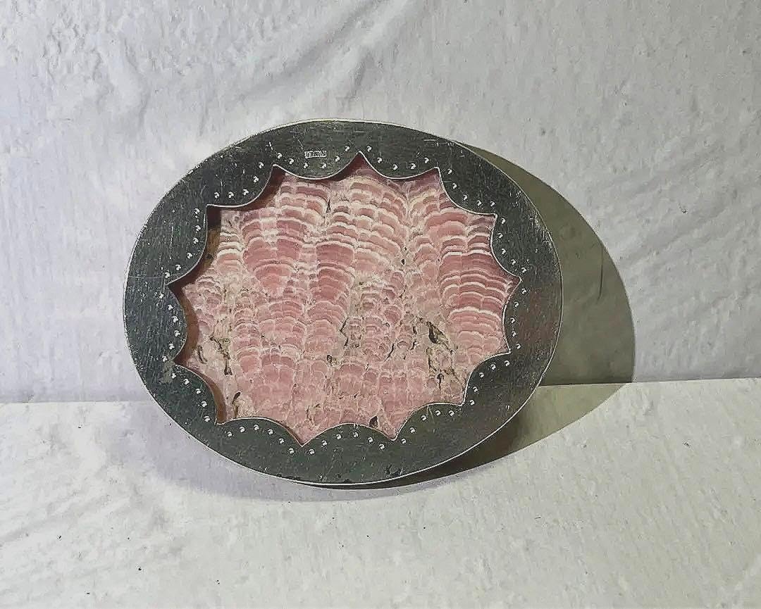 最初値下 インカローズ × シルバー925 オブジェ ペーパーウェイト